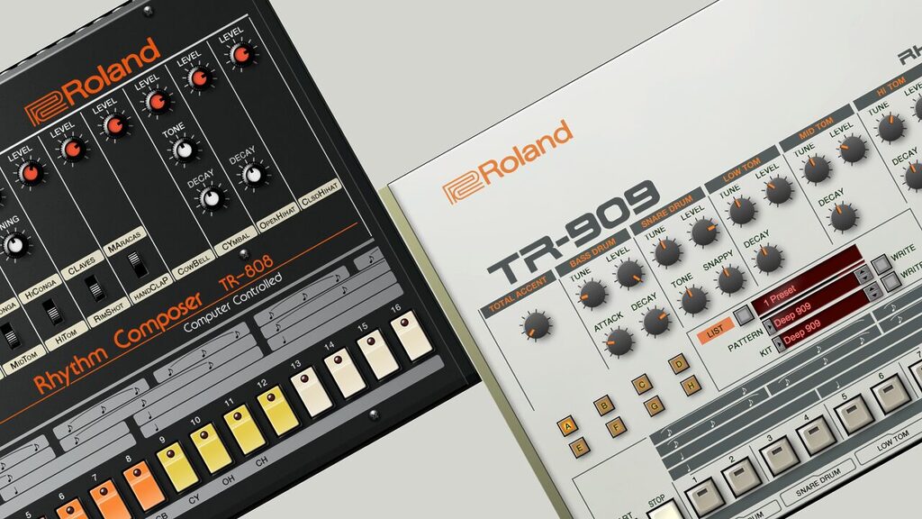Roland 808 and Roland 909